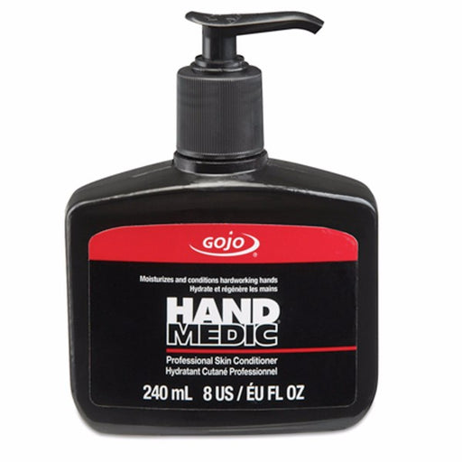 GOJO¬Æ 8 Fluid-Ounce Bottle White Opaque Hand Medic¬Æ Fragrance-Free Silicone-Free Professional Skin Conditioner