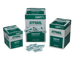 North By Honeywell¬Æ Swift First Aid Aypanal Non-Aspirin Pain Reliever Tablet (2 Per Pack, 50 Packs Per Box)