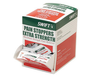North By Honeywell¬Æ Swift First Aid Pain Stoppers Extra Strength Pain Reliever Tablet (100 Per Pack And 2 Packs Per Box)