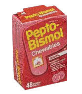 North By Honeywell¬Æ Swift First Aid Pepto-Bismol¬Æ Original Chewable Antacid Tablet (48 Per Box)