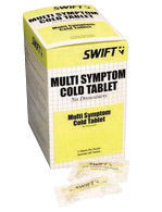 North¬Æ By Honeywell Swift First Aid Multi-Symptom Cold Relief Tablet (2 Per Pack, 100 Packs Per Box)