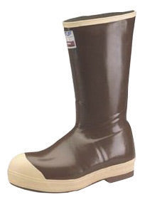 Norcross Size 10 XTRATUF¬Æ Copper Tan 16" Insulated Neoprene Boots With Chevron Outsole And Steel Toe