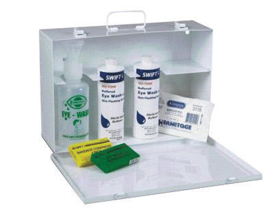 Swift First Aid Emergency Eye Wash Cabinet For Emergency Eye Wash Station