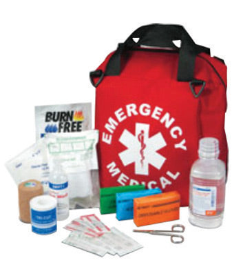 North¬Æ by Honeywell 15" X 12" X 8" Major Emergency Medical Kit With Soft-Sided