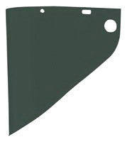 Fibre-Metal¬Æ by Honeywell High Performance¬Æ Model 4199 9 3/4" X 19" X .06" Green Shade 3 Injection Molded Propionate Extended View Faceshield For Use With Models F400 And F500 Mounting Crown