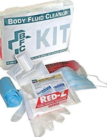 North¬Æ by Honeywell Clear Poly Bag Body Fluid Clean-Up Kit
