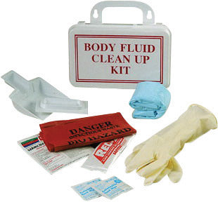 North¬Æ by Honeywell Plastic 10 Unit Body Fluid Clean-Up Kit
