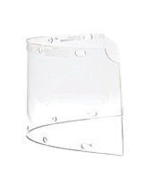 Fibre-Metal¬Æ by Honeywell High Performance¬Æ Model 6750 8" X 16 1/2" X .06" Clear Injection Molded Propionate Wide View Faceshield For Use With FM400 And FM500 Dual Crown High Performance¬Æ Faceshield System