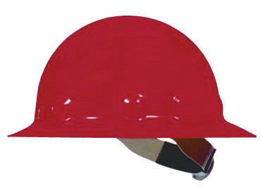 Fibre-Metal¬Æ by Honeywell Red E1 Thermoplastic Full Brim Hard Hat With 8 Point Ratchet Suspension
