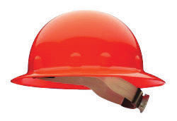 Fibre-Metal¬Æ by Honeywell Hi-Viz Orange E1 Thermoplastic Full Brim Hard Hat With 8 Point Ratchet Suspension