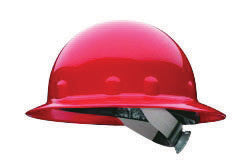 Fibre-Metal¬Æ by Honeywell Red E1 Thermoplastic Full Brim Hard Hat With SwingStrap‚Ñ¢ 8 Point Suspension