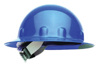 Fibre-Metal¬Æ by Honeywell Blue E1 Thermoplastic Full Brim Hard Hat With SwingStrap‚Ñ¢ 8 Point Suspension