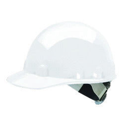 Fibre-Metal¬Æ by Honeywell White E2 Thermoplastic Cap Style Hard Hat With SwingStrap‚Ñ¢ 8 Point Suspension