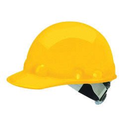 Fibre-Metal¬Æ by Honeywell Yellow E2 Thermoplastic Cap Style Hard Hat With SwingStrap‚Ñ¢ 8 Point Suspension
