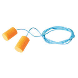 Howard Leight¬Æ Single Use FirmFit‚Ñ¢ Cylinder Shape TPE Foam Corded Earplugs With PVC Cord  (100 Pair Per Box)