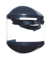 Fibre-Metal¬Æ by Honeywell High Performance¬Æ Model F400 Clear Propionate Dual Crown Faceshield System With Window, Clear Chin Guard And Speedy¬Æ Mounting Loop System For Use With 4" Crown 3C Ratchet Headgear