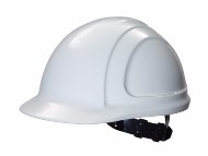 North¬Æ By Honeywell White North Zone‚Ñ¢ HDPE Cap Style Hard Hat With Quick-Fit 4 Point Pinlock Suspension, Accessory Slots And Removable Brow Pad