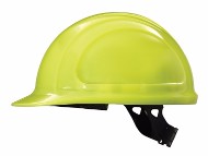 North¬Æ By Honeywell Hi-Viz Yellow North Zone‚Ñ¢ HDPE Cap Style Hard Hat With Quick-Fit 4 Point Pinlock Suspension, Accessory Slots And Removable Brow Pad