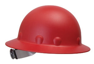 Fibre-Metal¬Æ by Honeywell Red Roughneck¬Æ P1 Fiberglass High Heat Full Brim Hard Hat With SuperEight¬Æ Ratchet Suspension