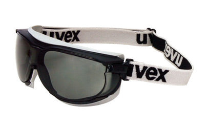 Uvex¬Æ by Honeywell Carbonvision‚Ñ¢ Impact Goggles With Black And Gray Frame, Gray Dura-Streme¬Æ Anti-Fog Anti-Scratch Hard Coat Lens And Fabric Headband