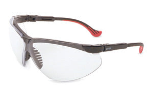 Uvex¬Æ By Honeywell Genesis XC‚Ñ¢ Safety Glasses With Black Frame And Clear HydroShield‚Ñ¢ Anti-Fog Anti-Scratch Lens