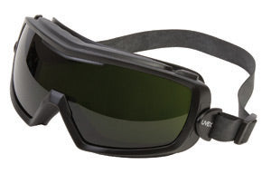 Uvex¬Æ by Honeywell Entity‚Ñ¢ Welding Goggles With Matte Black Frame, Shade 5.0 Uvextra¬Æ Anti-Fog Lens And Adjustable Neoprene Headband