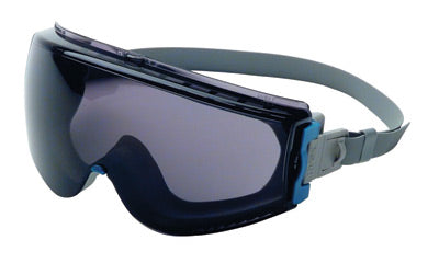 Uvex¬Æ by Honeywell Stealth¬Æ Impact Chemical Splash Goggles With Teal And Gray Frame, Gray Uvextreme¬Æ Anti-Fog Lens And Neoprene Headband