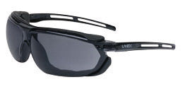 Uvex‚Ñ¢ by Honeywell Tirade‚Ñ¢ Sealed Safety Glasses With Gloss Black Polycarbonate Frame And Gray Polycarbonate Uvextra¬Æ Anti-Fog Lens