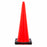 JBC‚Ñ¢ 36" Orange PVC Revolution Series 1-Piece Traffic Cone With Black Base
