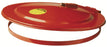 Justrite¬Æ 22 1/2 - 22 3/4" Red Steel Self-Closing Drum Cover With Fusible Link (For 55 Gallon Drums)