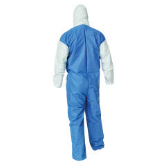 Kimberly-Clark Professional* X-Large White KleenGuard* A40 Microporous Film Laminate/SMS Disposable Liquid And Particle Bib Overalls/Coveralls