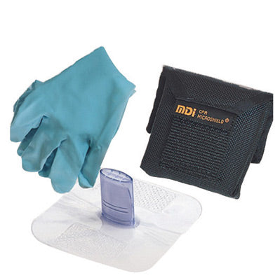 MDI¬Æ Microshield¬Æ Microholster¬Æ CPR Rescue Breather (Includes (1) Pair Nitrile Gloves And Nylon Belt Holster)