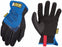 Mechanix Wear¬Æ Medium Black And Blue FastFit¬Æ Full Finger Synthetic Leather Mechanics Gloves With Elastic Cuff, Spandex¬Æ Padded Back, Stretch Panels