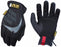 Mechanix Wear¬Æ Medium Black And Gray FastFit¬Æ Full Finger Synthetic Leather Mechanics Gloves With Elastic Cuff, Spandex¬Æ Padded Back, Stretch Panels