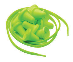 Moldex¬Æ Jazz Band¬Æ Bright Green Foam Banded Earplugs Replacement Pods Neck Cord