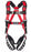 MSA Standard TechnaCurv¬Æ Full Body/Vest Style Harness With Qwik-Fit‚Ñ¢ Chest Strap Buckle, Tongue Leg Strap Buckle And 1 Back D-Ring