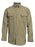 National Safety Apparel¨ Small Tan 6 oz CARBONCOMFORT Flame Resistant Long Sleeve Work Shirt