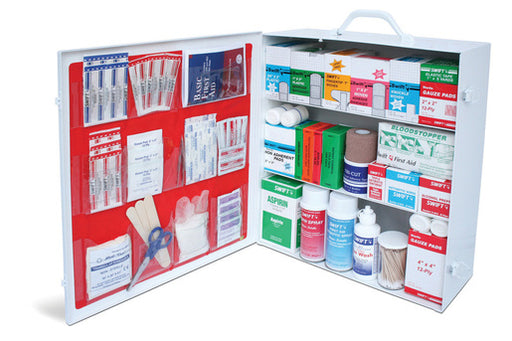 North¬Æ by Honeywell White Wall Mounted 3 Shelf Industrial First Aid Kit