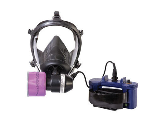 North¬Æ by Honeywell 5501 Series Large Half Mask With 5-Point Headstrap, Battery And Blower