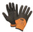 North¨ by Honeywell Size 10 Hi-Viz Orange And Black Grip Plus 5 15 gauge Heavy Weight Engineered Fiber Dipped Cut Resistant Gloves With Knitwrist And Thermal Lining