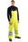 OccuNomix X-Large Yellow Premium PVC Coated Modacrylic And Cotton Jersey Flame Resistant Rain Bib Pants With Side Snap Closure And 3M Scotchlite Reflective Stripe