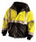 OccuNomix 3X Black And Yellow Polyester/Fleece/PU Coating Bomer Jacket