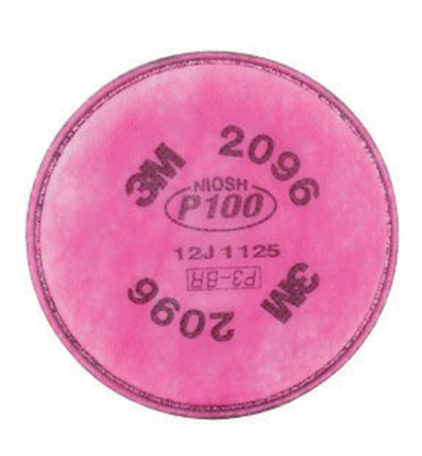 3M™ 2096 P100 Filter For 5000, 6000, 6500, 7000 And FF-400 Series Respirators