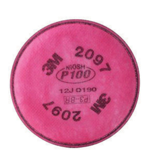 3Mª P100 Filter For 5000, 6000, 6500, 7000 And FF-400 Series Respirators (2 Per Package)