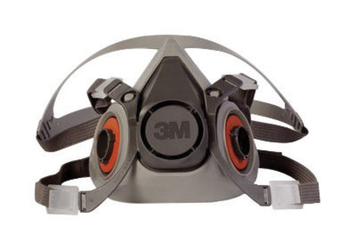 3M‚Ñ¢ Medium Thermoplastic Elastomer Half Mask 6000 Series Reusable Standard Respirator With 4 Point Harness And Bayonet Connection