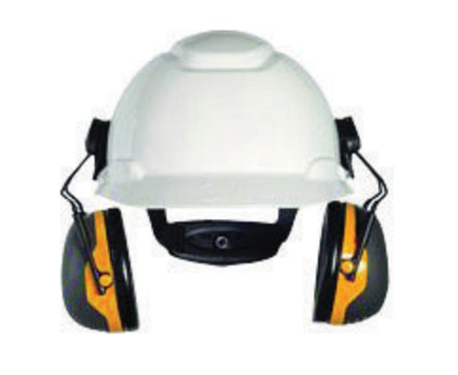 3M‚Ñ¢ Peltor‚Ñ¢ Black And Yellow Model X2P3E/37276(AAD) Cap Mount Hearing Conservation Earmuffs