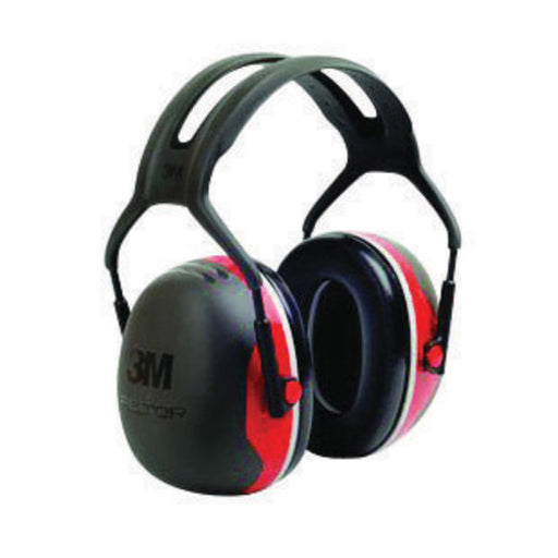 3M‚Ñ¢ Peltor‚Ñ¢ Black And Red Model X3A/37272(AAD) Over-The-Head Hearing Conservation Earmuffs