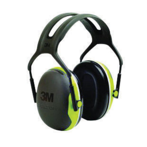 3M‚Ñ¢ Peltor‚Ñ¢ Black And Chartreuse Model X4A/37273(AAD) Over-The-Head Hearing Conservation Earmuffs