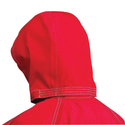 Ansell One Size Fits All Red Sawyer-Tower‚Ñ¢ CPC Polyester Trilaminate Gore¬Æ Fabric 3-Piece Chemical Splash Protection Hood