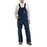 Carhartt Size 32" X 30" Dark Navy Cotton/Duck Flame-Resistant Bib Overalls With Zipper Closure And Ankle-To-Above Knee Brass Leg Zippers With Nomex Fr Zipper Tape And Protective Flaps With Arc-Resistant Snap Closures